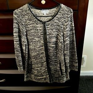 Black & white sweater